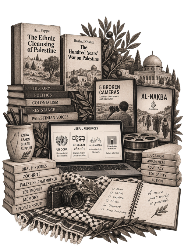 Palestinian Books Films and Organizations